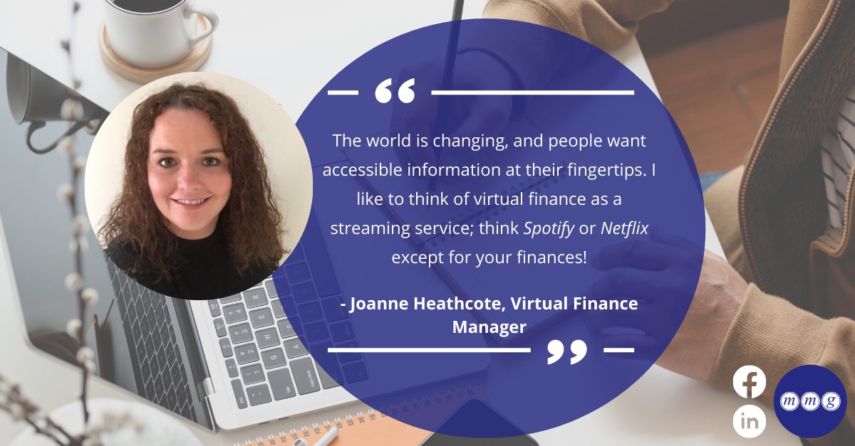 Meet Joanne, Virtual Finance Manager